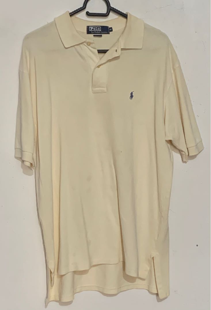 Ralph Lauren Polo Beige/Cream Shirt, Men's Fashion, Tops & Sets ...