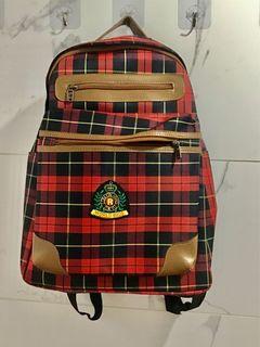 Ransel wanita Tartan Baru