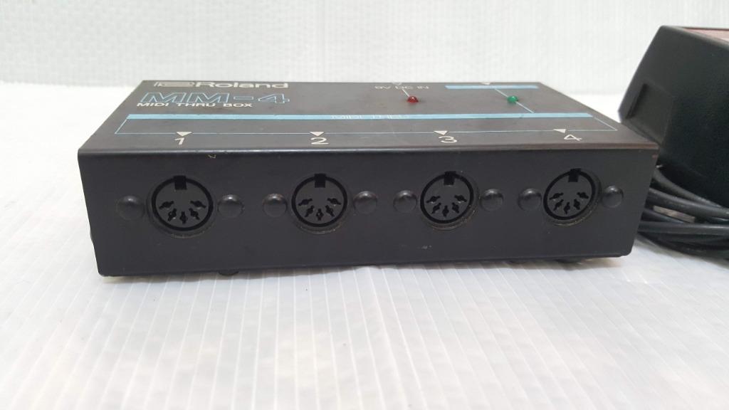 roland mm-4 midi thru box, 書籍、休閒與玩具, 樂器、音樂相關, 樂器