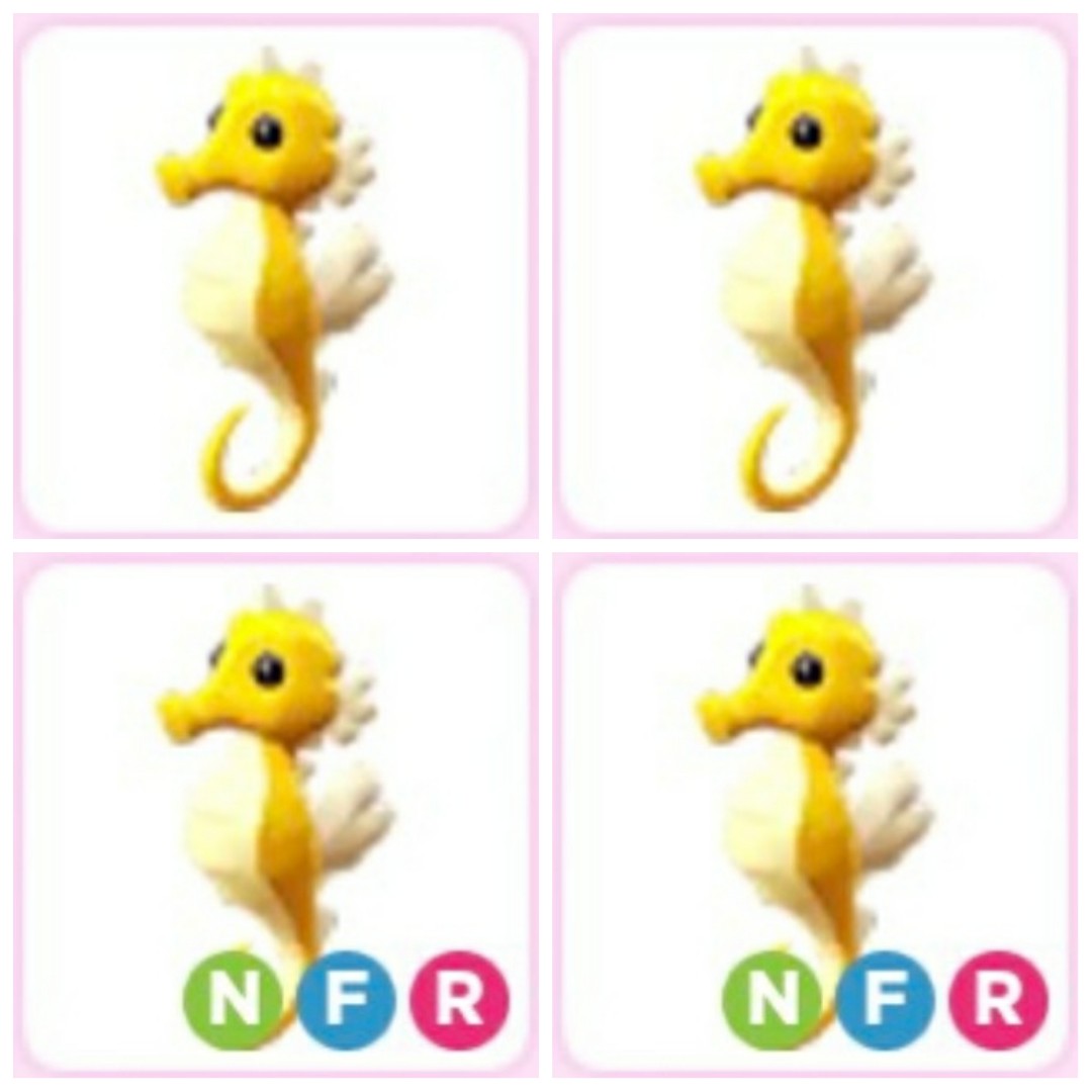 Seahorse Adopt me pet Roblox, Video Gaming, Gaming Accessories, Game