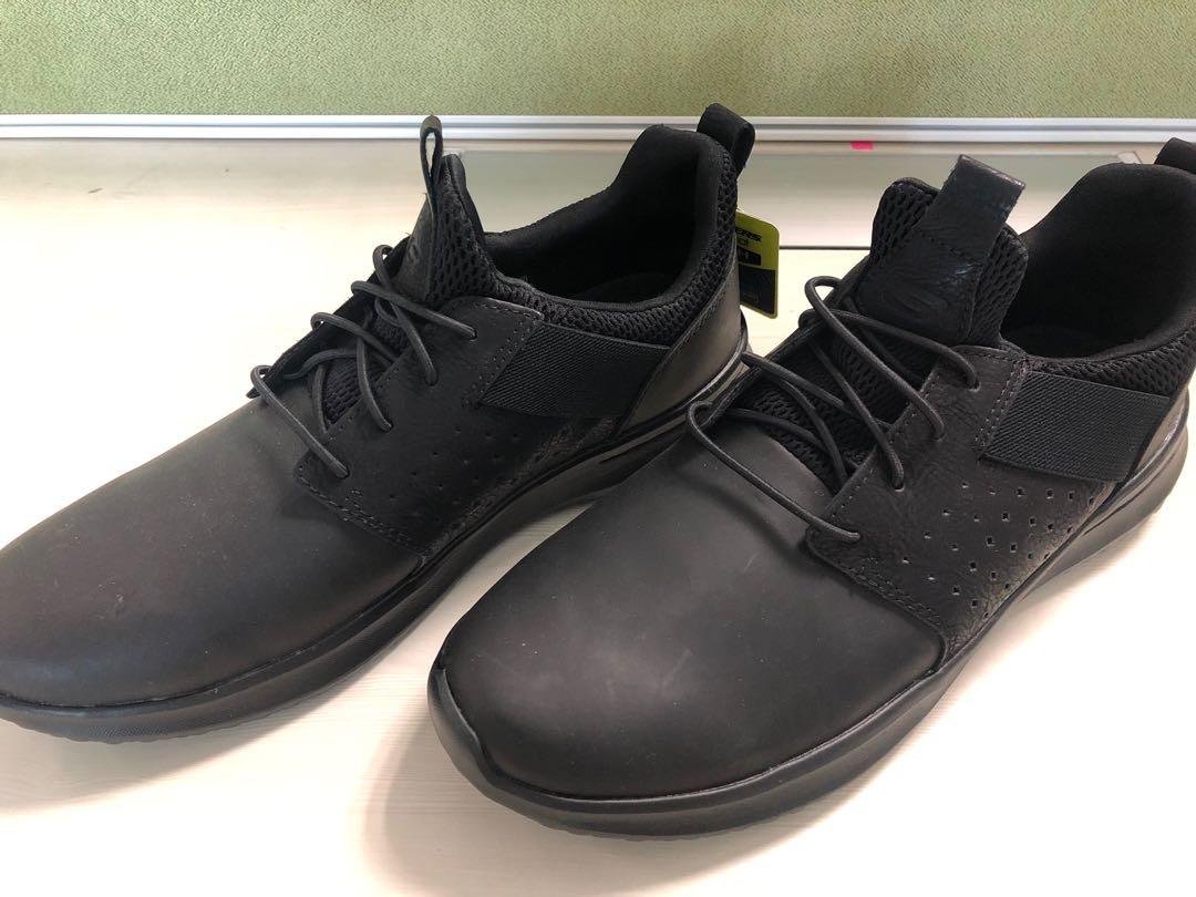 Skechers delson axton black top