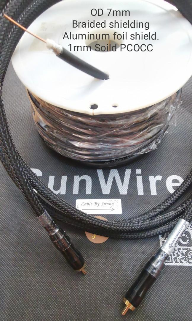 RCA Subwoofer LFE interconnect., Audio, Soundbars, Speakers