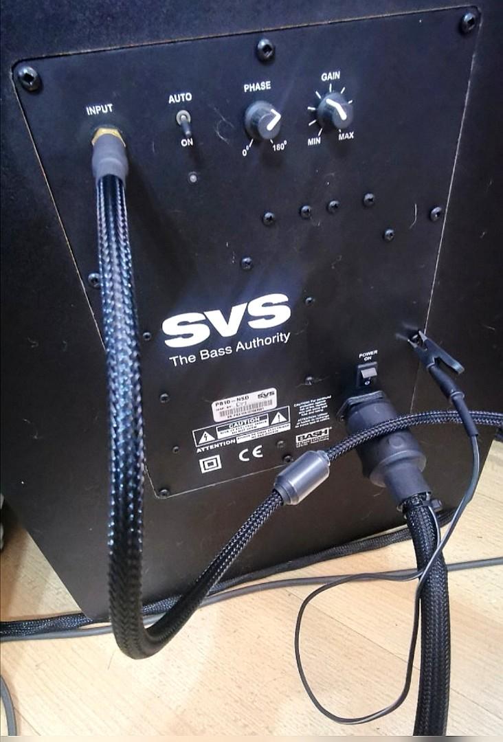 RCA Subwoofer LFE interconnect., Audio, Soundbars, Speakers