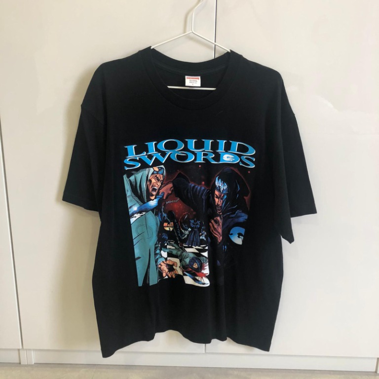 Supreme liquid swords tee hot sale black