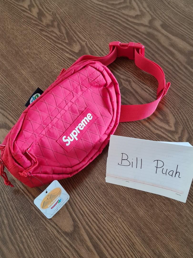 Supreme Waist Bag (FW18) Red