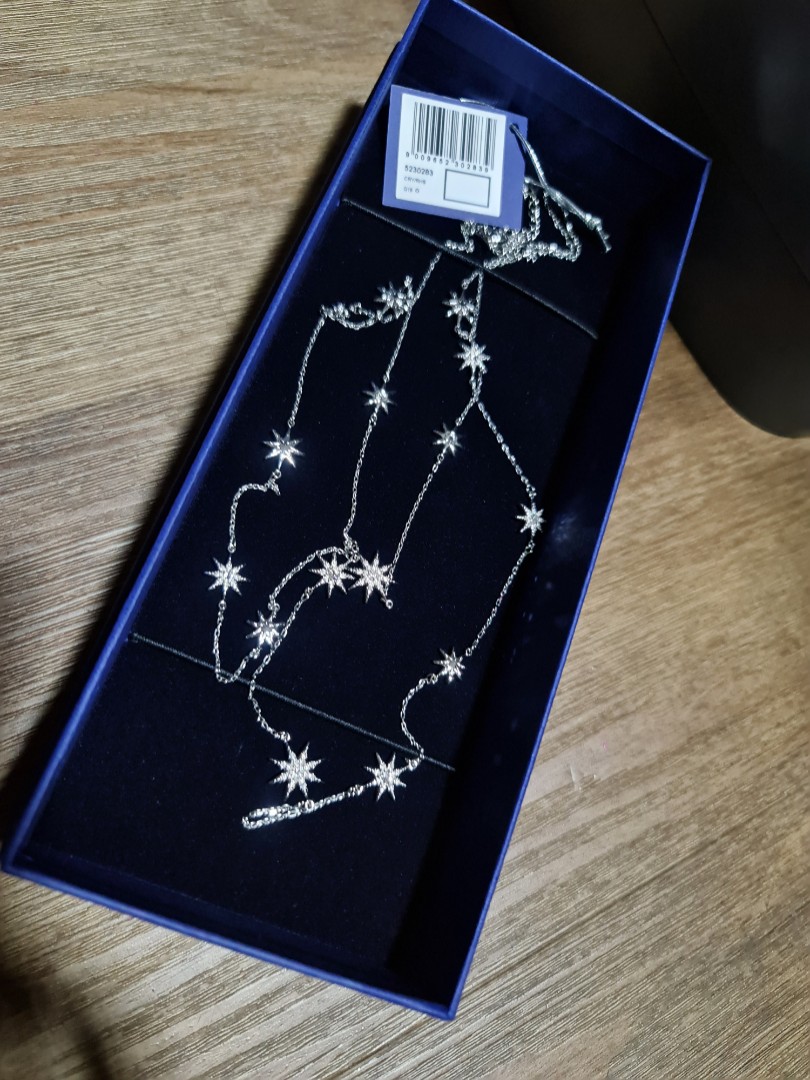 SWAROVSKI CRYSTAL FIZZY Crystal Set Lrg Cry Rhs Necklace Luxury