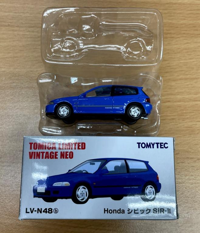 Tomytec Tomica Honda Civic Eg6 Sir Ii 藍色lv N48b 玩具 遊戲類 玩具 Carousell