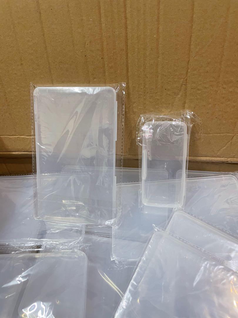 Transparent Portable Mask Document Card File Holder Drawer Organizer (Category: Storage Boxes & Baskets) located in Manila. Submitted by winterbliss (Listing ID 1083074156, Image 3). Description: Materials: Plastic Size: 🌟Small - 6*2*12cm 🌟Large - 11.7*1*19cm.