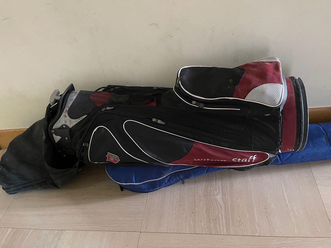 Used Wilson staff golf set, complete with irons and driver, Sports