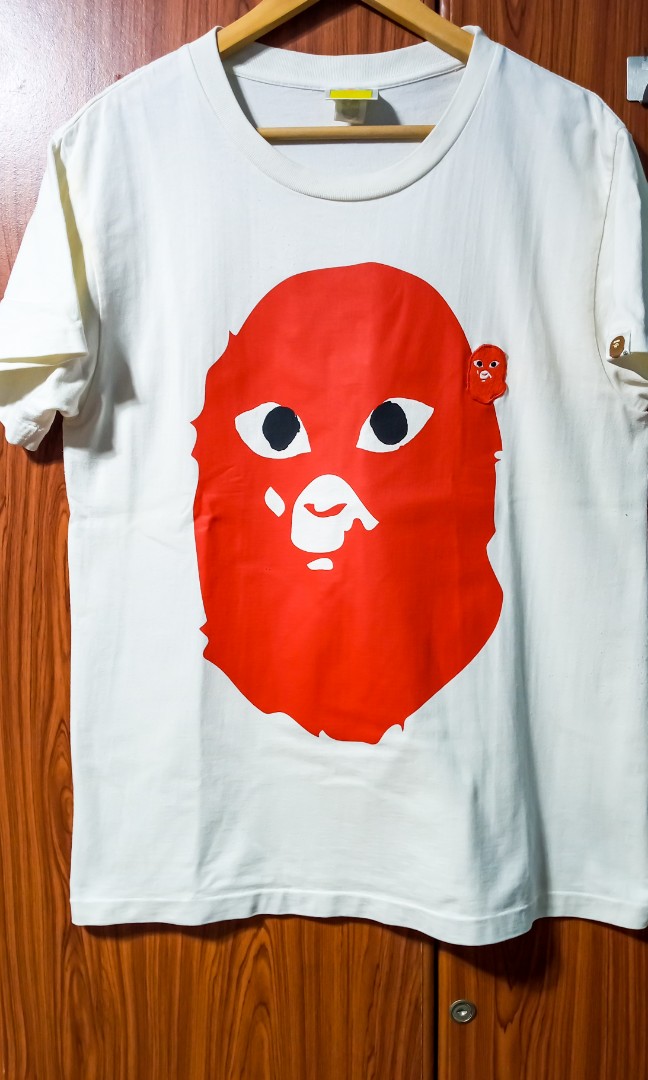 Cdg x deals bape shirt
