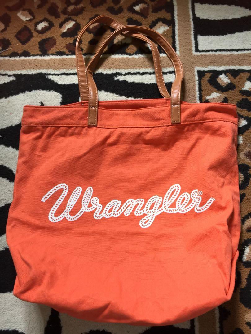 Wrangler Tote bag, Women's Fashion, Bags & Wallets, Tote Bags on Carousell