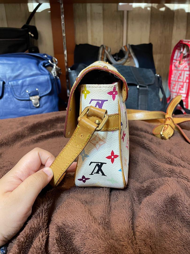 100% ORIGINAL LV Multicolour sologne Takashi Murakami (Category: Luxury Bags & Wallets) located in San Juan City. Submitted by heartmnz (Listing ID 1083309031, Image 3). Description: Selling this pre loved LV x Takashi Murakami multicolour azur sologne for a very reasonable price! This bag has discoloring already due to storage but the condition is still good! Message me for more details!❤️ Card price in store: 55k Cash price: 48k We buy, sell an