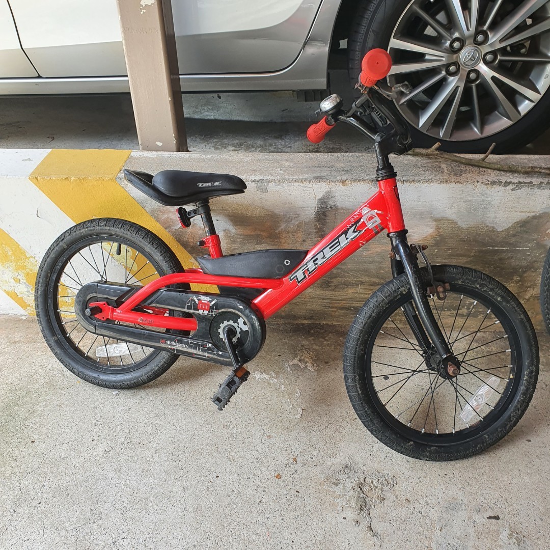 trek kids bike 16