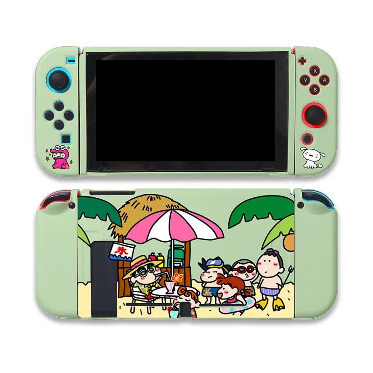 蠟筆小新小白動感超人Crayon Shinchan Nintendo Switch 保護套保護殼