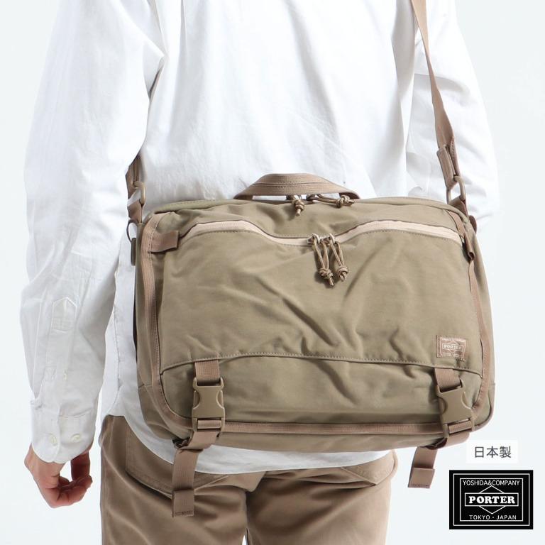 Japan Porter PORTER KLUNKERZ SHOULDER BAG L Military 1014 Carousell