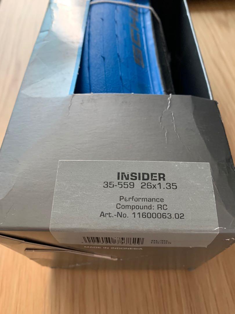 Schwalbe insider 26 hotsell