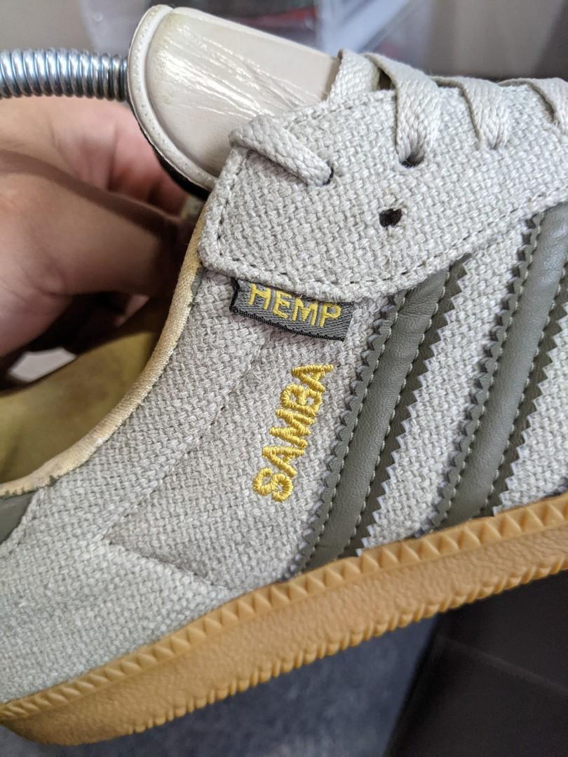 Adidas Samba Hemp Originals 11.5UK, Men's Footwear, Sneakers on Carousell