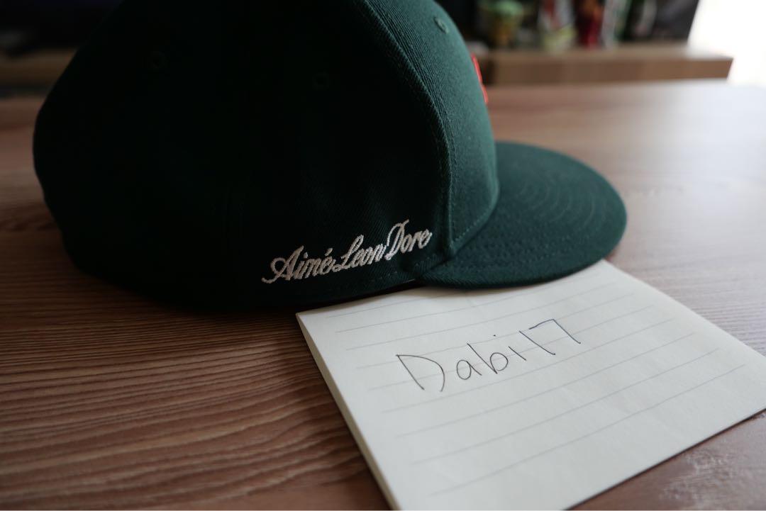 Aime Leon Dore Fitted Mets cap(Green) sz 7 5/8, 男裝, 手錶及配件