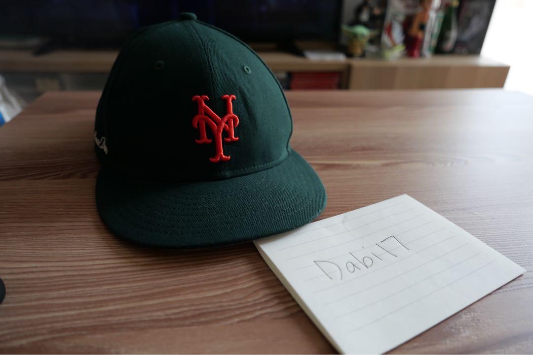 Aime Leon Dore Fitted Mets cap(Green) sz 7 5/8, 男裝, 手錶及配件