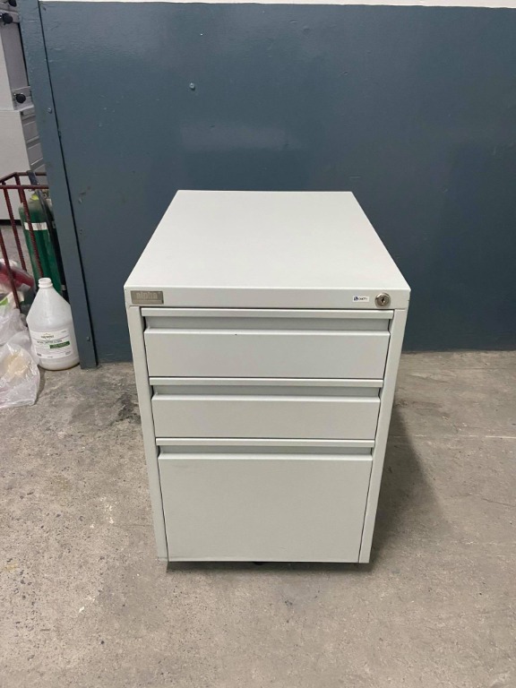 Alpha Mobile Pedestal Steel Cabinet Furniture Home Living
