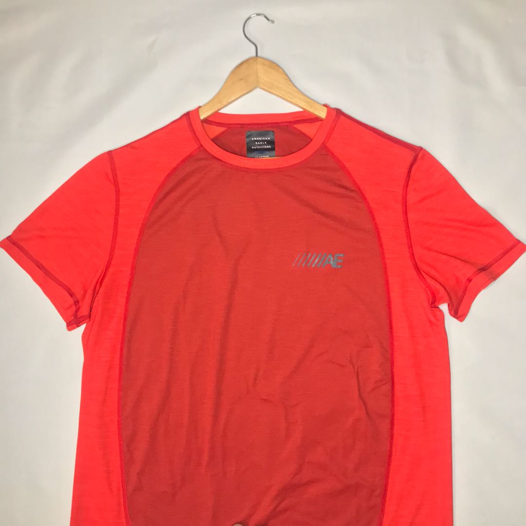 American Eagle Dri Fit Shirt Men s Fashion Tops Sets Tshirts Polo Shirts on Carousell