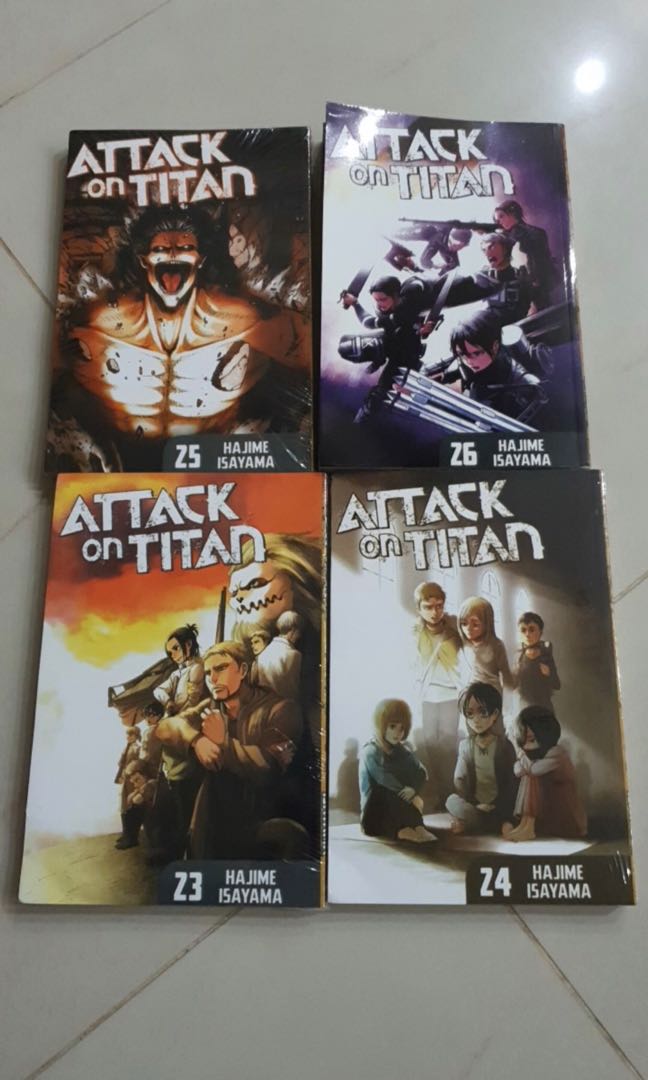 Attack On Titan Manga Volume 21 30 English Hobbies Toys Books Magazines Comics Manga On Carousell