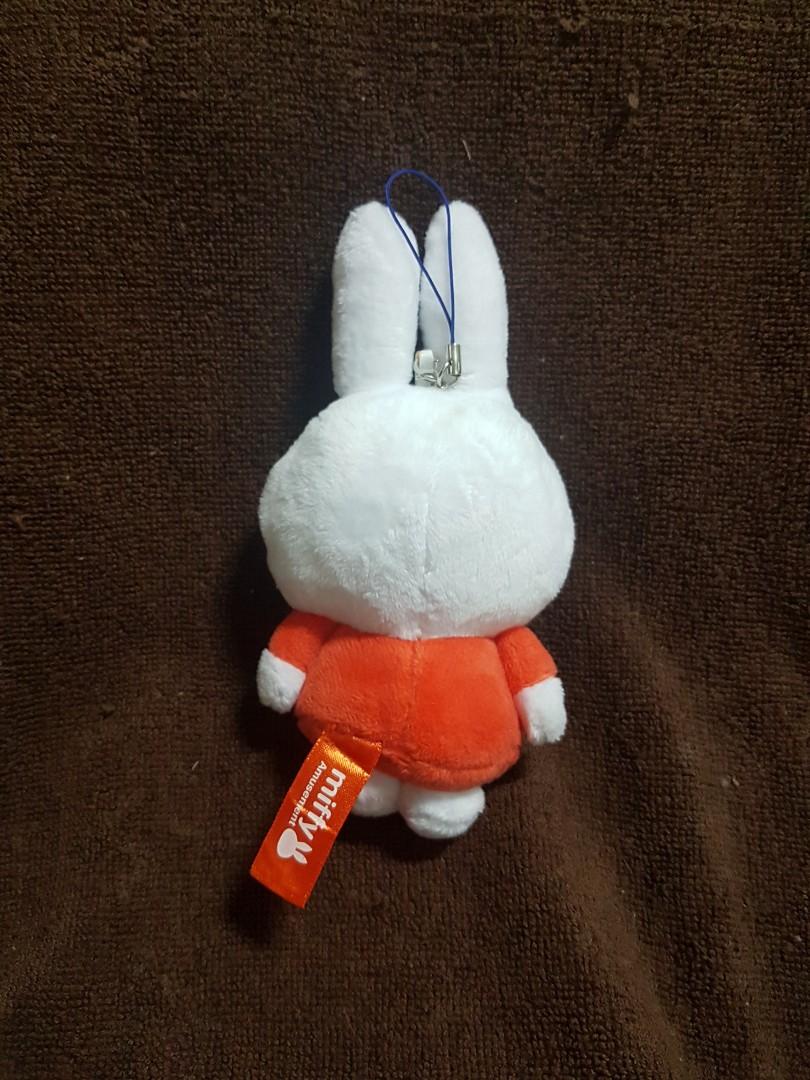 Miffy Snowman Mascot Keychain