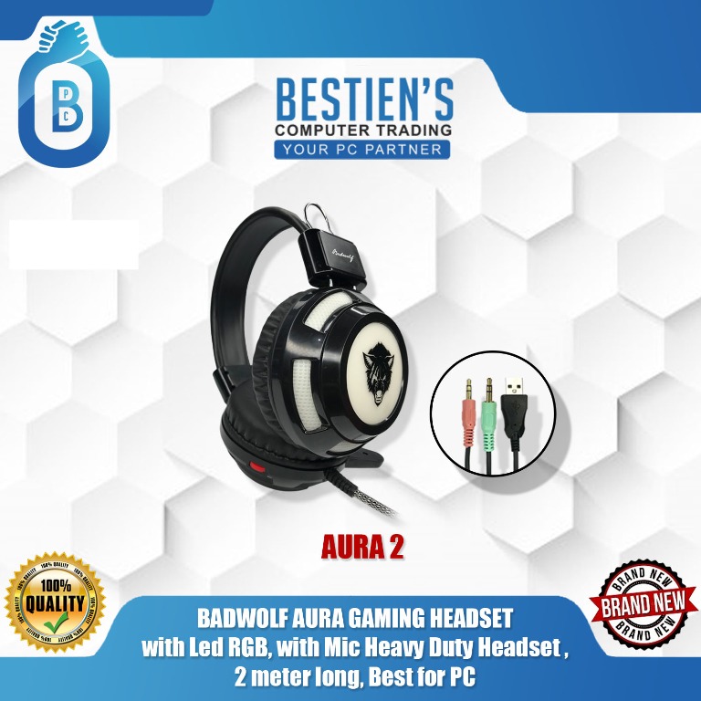 Badwolf headset best sale with led