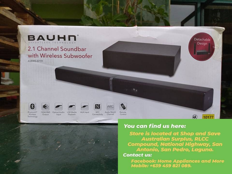 Bauhn sale 2.1 soundbar