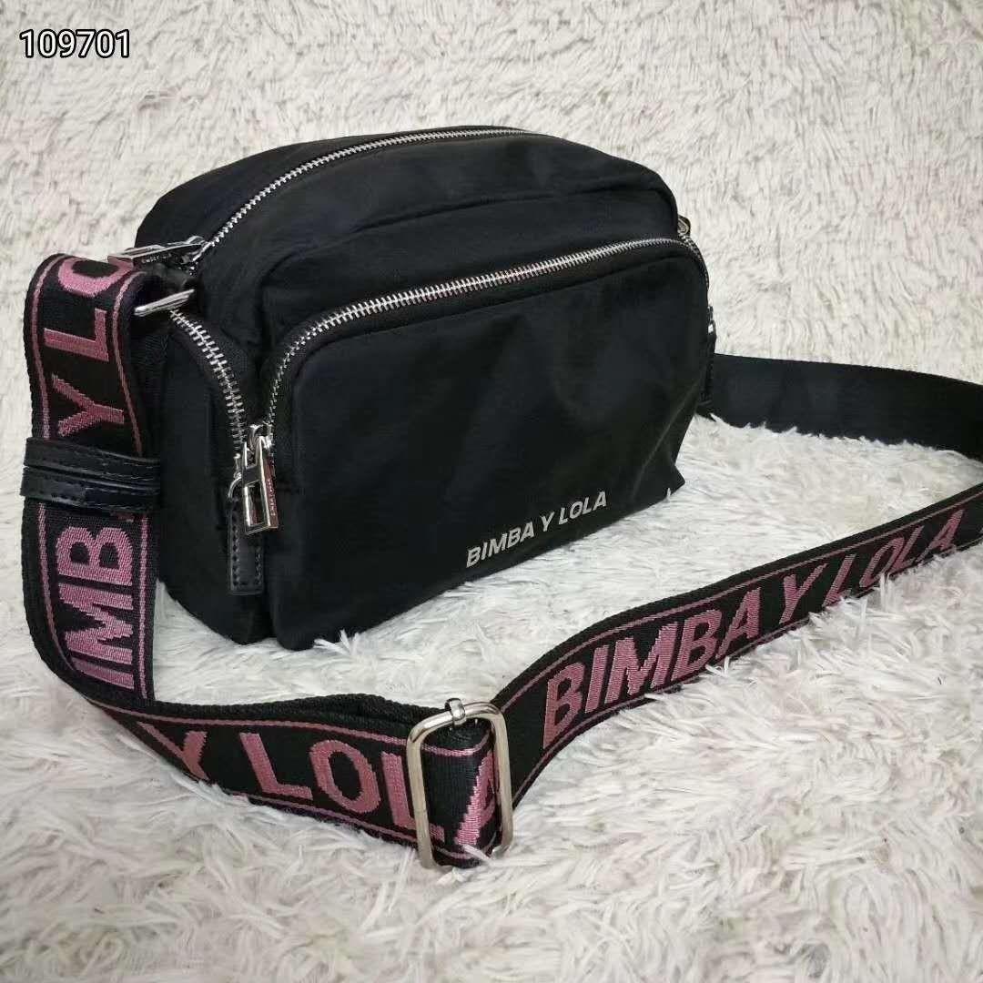 Bimba Y Lola cross body bag , pink strap, Women's Fashion, Bags