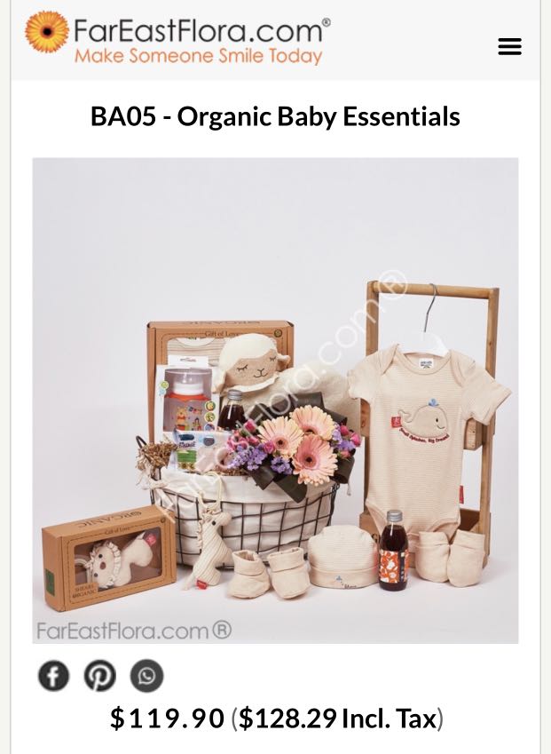 BNIB Baby Shower Hamper, Babies & Kids, Bathing & Changing, Bathtub