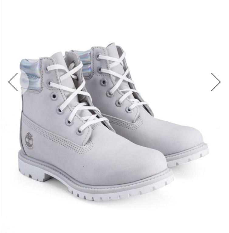 RTP 279 TIMBERLAND Waterville 6 Inch Waterproof Boots Light Grey