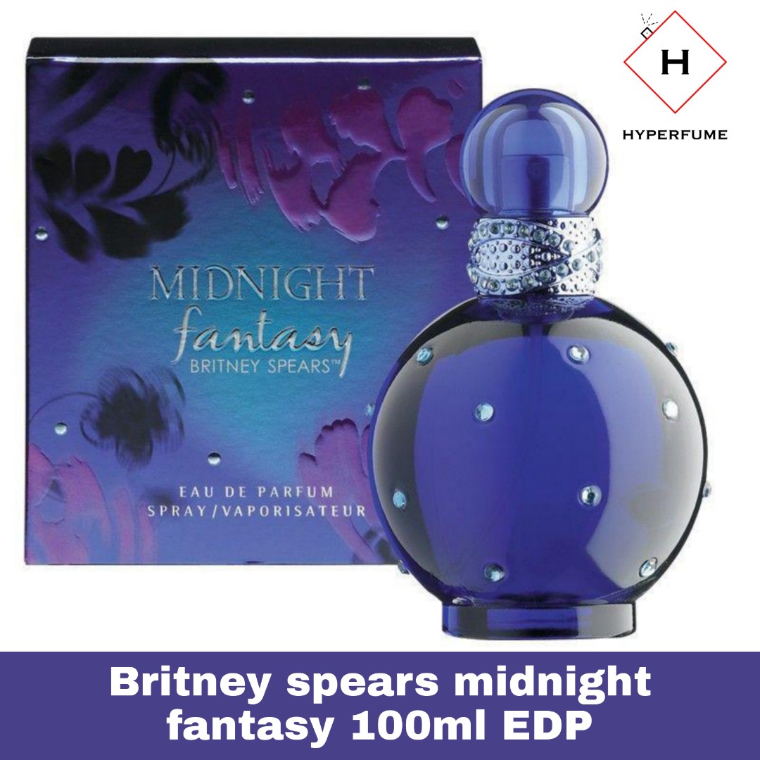 Britney Spears Midnight Fantasy 100ml Edp Beauty Personal Care Fragrance Deodorants On Carousell