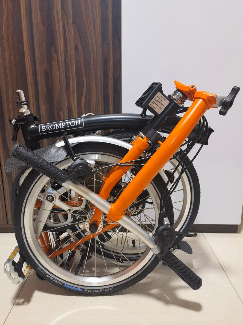 Brompton S6L Black Orange