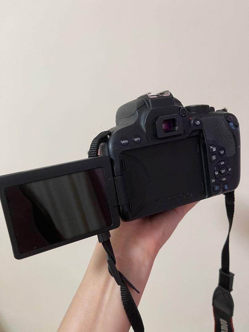 Camera (Category: Cameras) located in Singapore. Submitted by gkkkk (Listing ID 1083396610, Image 5). Description: Barely Used, in 9/10 condition no scratches nor dents. Includes all accessories and free SD card Low ballers will be ignored. EOS 800D Kit (EF S18-135mm f/3.5-5.6 IS STM) AF experience beyond expectation Experience the fast focusing speed of EOS 800D, which also features an intuitive, easy-to-use UI that guides you to shoot aesthetic