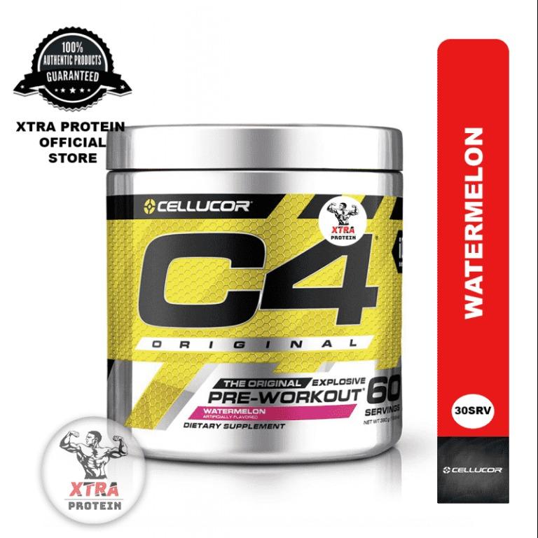 Cellucor C4 Pre Workout Original Explosive 30 Servings Health Nutrition Health Supplements Sports Fitness Nutrition On Carousell