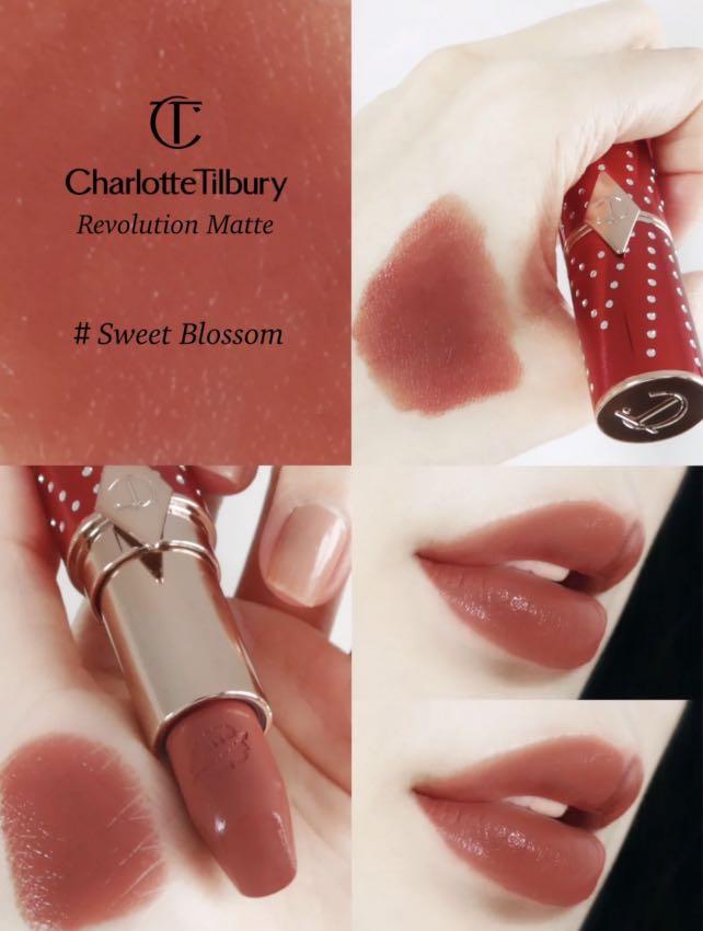 Charlotte Tilbury 紅管唇膏 Sweet Blossom 美容 化妝品 化妝品 Carousell