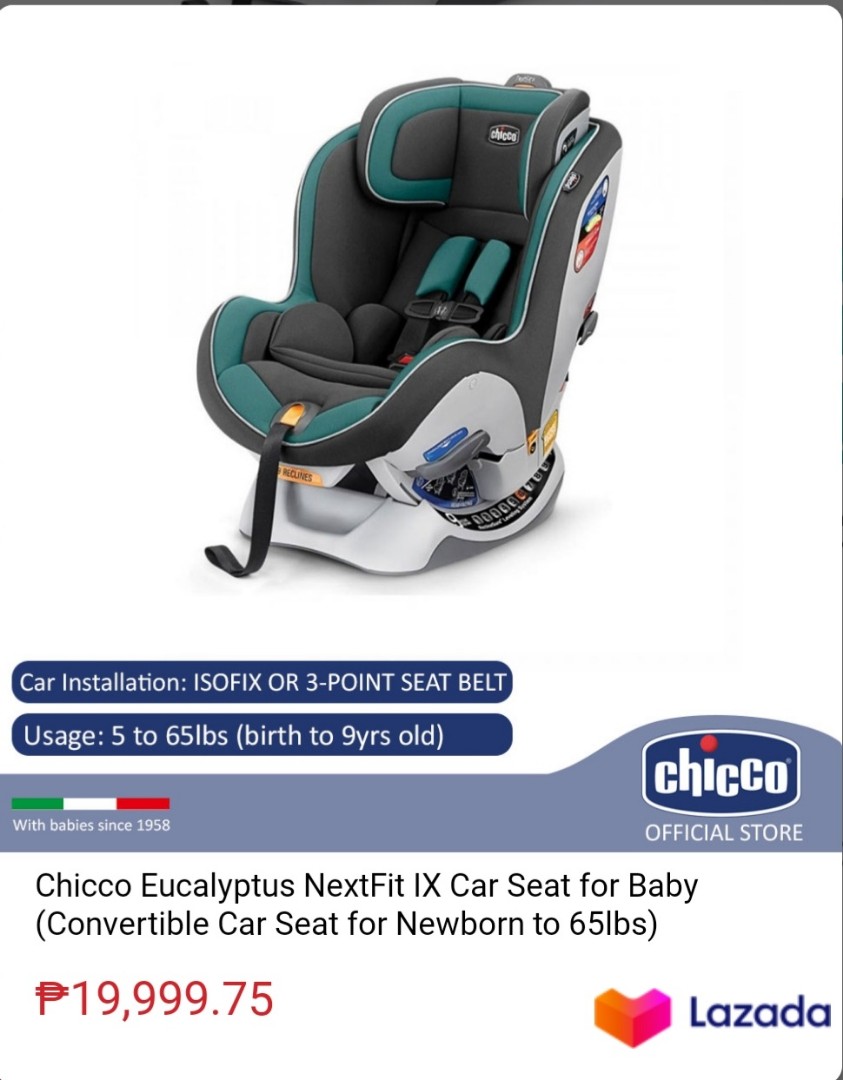 chicco nextfit ix installation