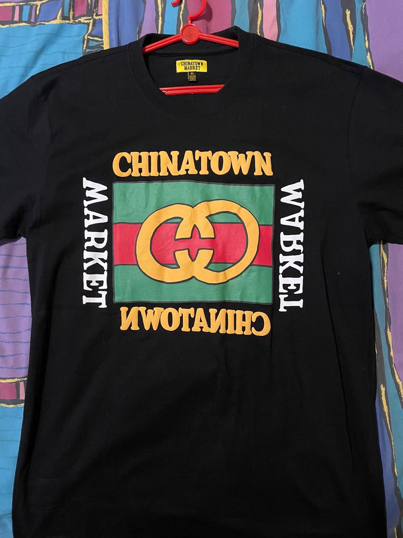 Chinatown Market Bootleg Gucci, Men'S Fashion, Tops & Sets, Formal Shirts  On Carousell