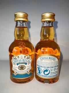 Chivas Regal Mizunara 12 yo whisky limited edition mini bottle miniature
