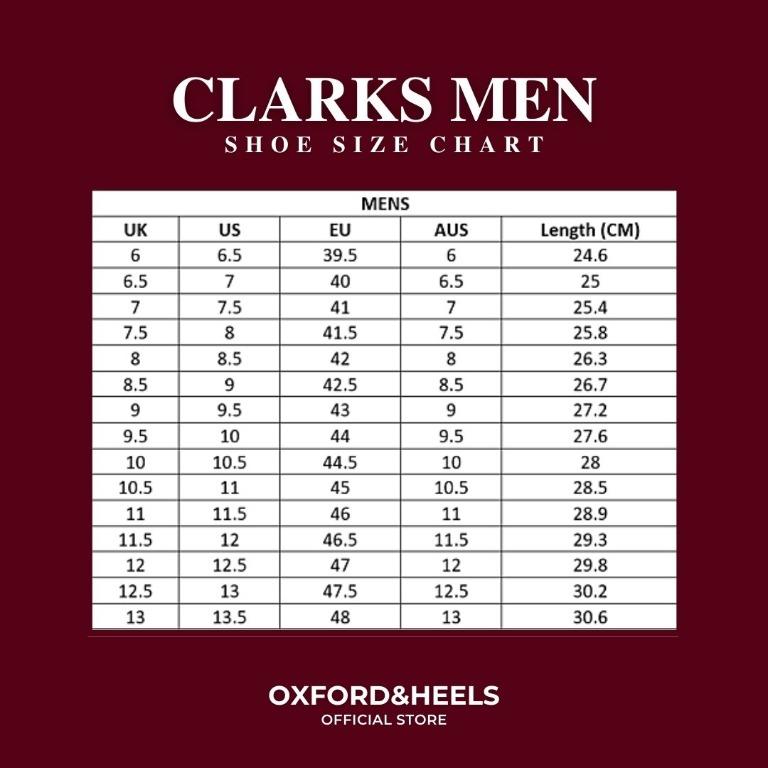 Clarks originals desert boot sizing 2025