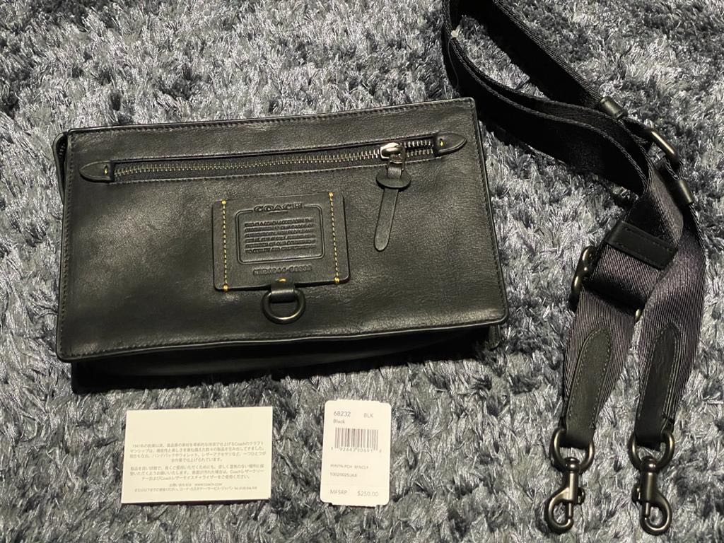 Coach rivington on sale convertible pouch