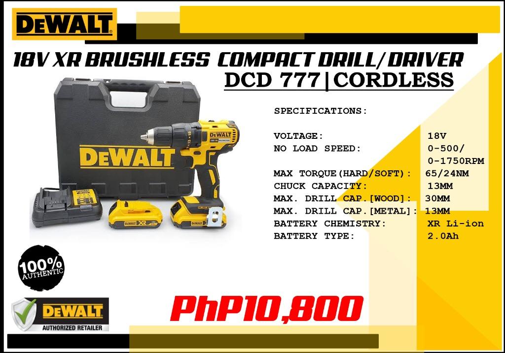 Dewalt sales 777 drill