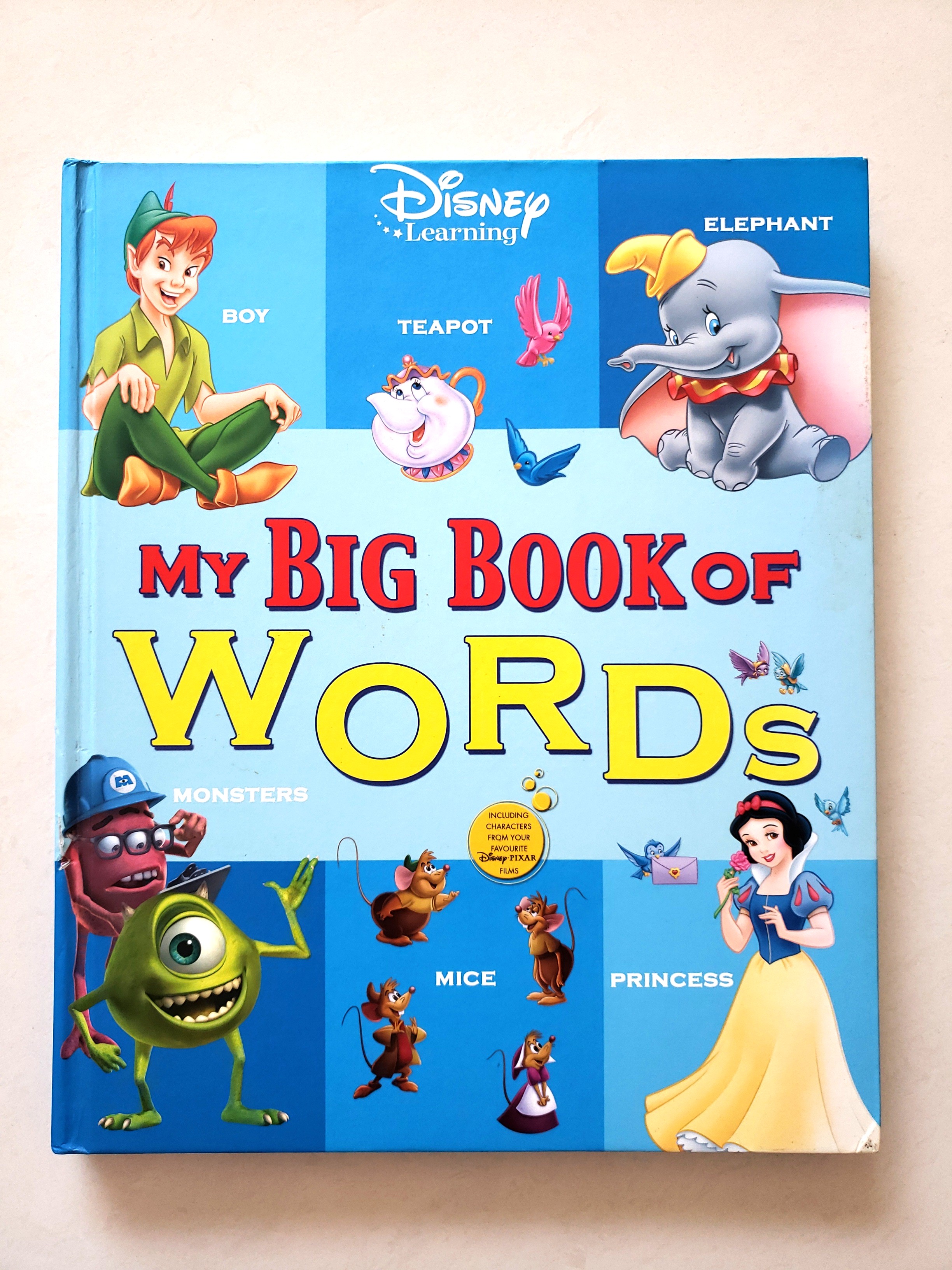 Disney Learning My Big Book of Words, 興趣及遊戲, 書本& 文具, 小說 
