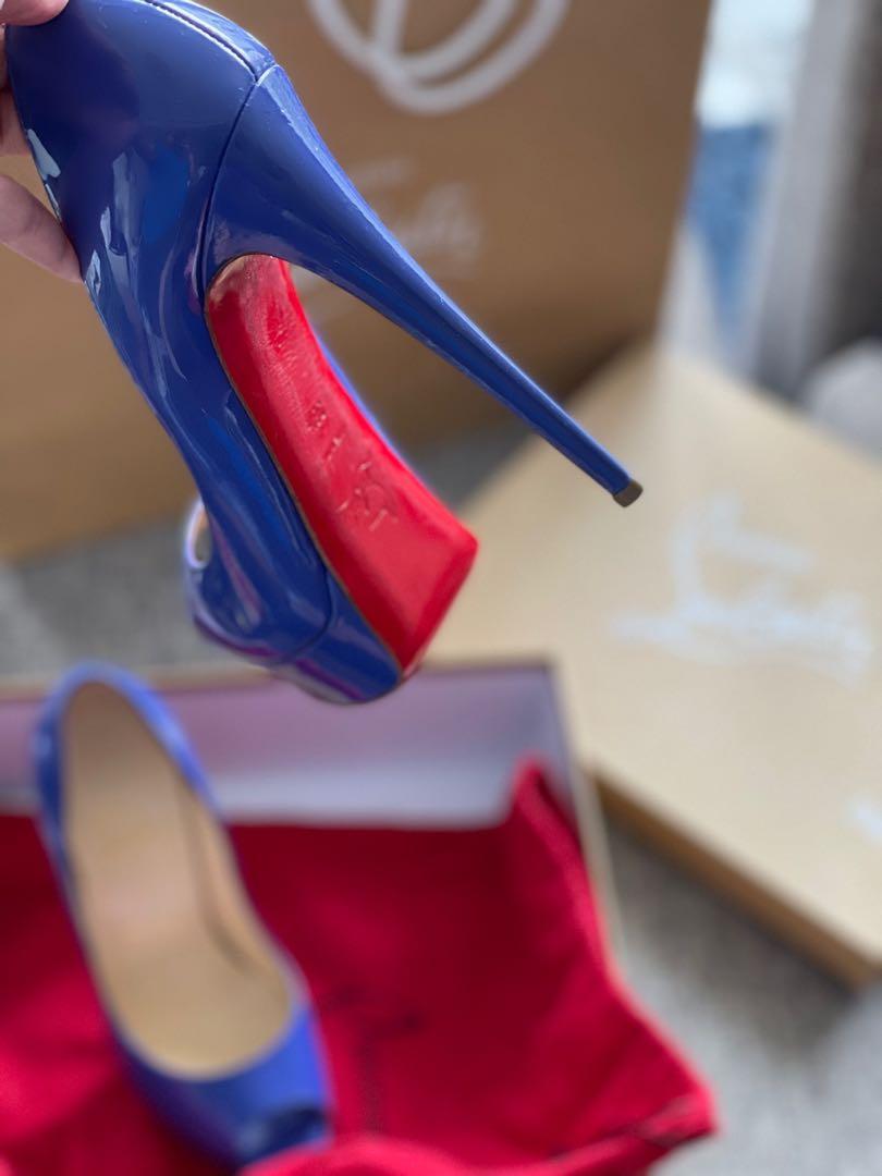 Christian louboutin lady peep 150 patent calf shop