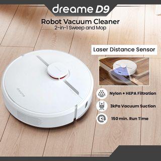 Dreame D9 Smart Robot Vacuum 3000pa Suction 150 Minutes Run Time