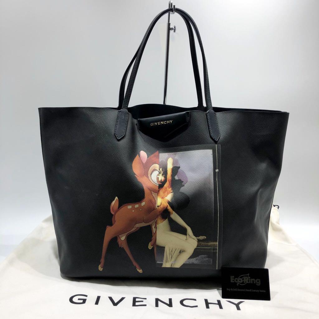 Givenchy bambi tote top black