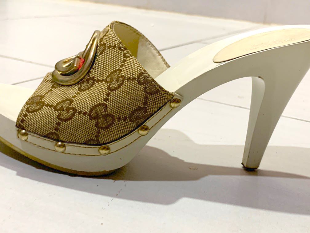 PROMO Gucci Brown Heels Women s Fashion Footwear Heels on