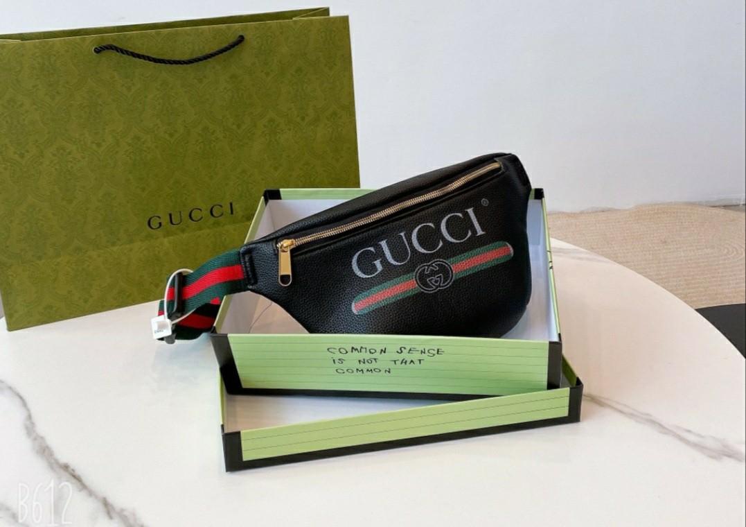 Gucci pouch bag size L Luxury Bags Wallets on Carousell