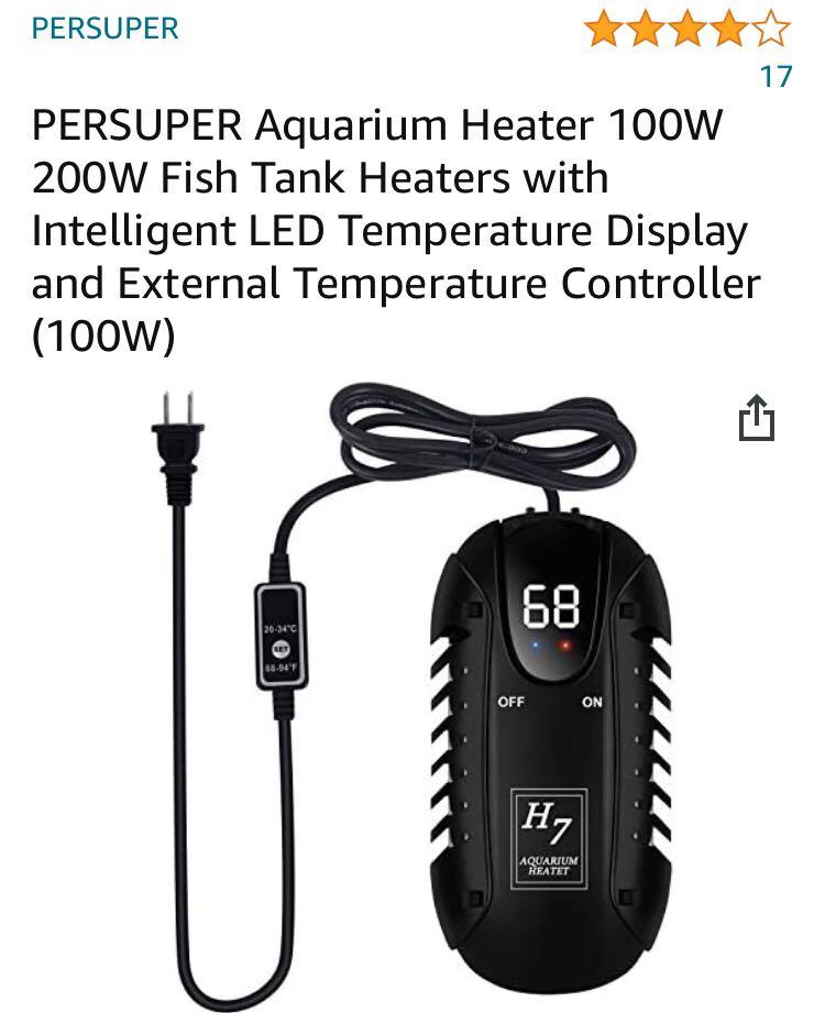 H7 aquarium hotsell heater